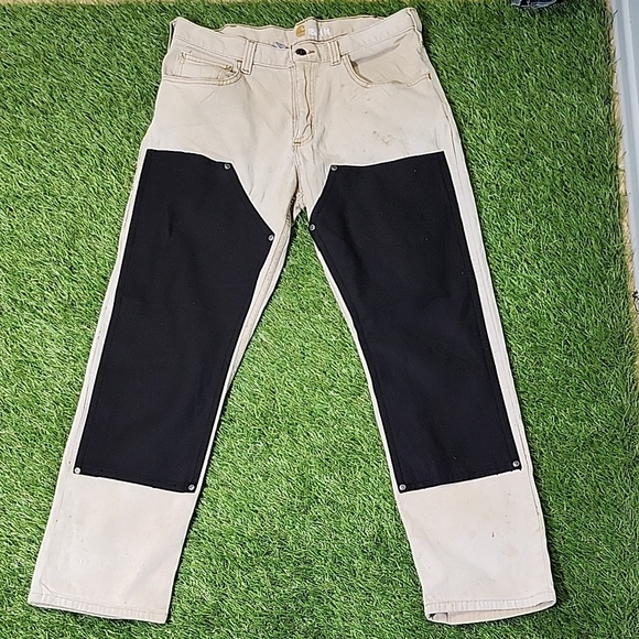 Carhartt Tan Relaxed Fit Pants - Picture 1 of 10